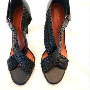Antonio Melani Black Elegant Heels